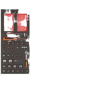Bahco FF1E2001 Socket Set 1/4" 37pcs