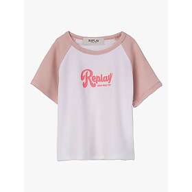 Replay Logo T-shirt Kortermet (Dame)