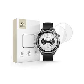 Tech-Protect Glass Fit+ Karkaistu lasinen näytönsuoja för Xiaomi Watch S4 (2-pac