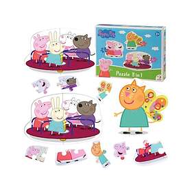 Dodo Peppa Pig 3-I-1 Puzzle