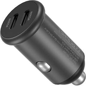 FoneKit Travel PD-179S 2 x USB-C autoadapteri 40W