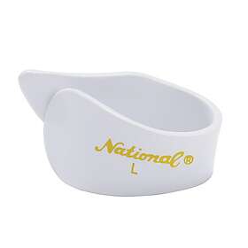 D'Addario NP8W National Stor Celluloid Hvit
