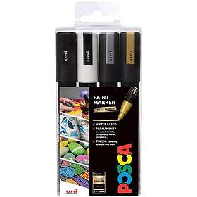 uni Posca PC-5M Marker 4-pack