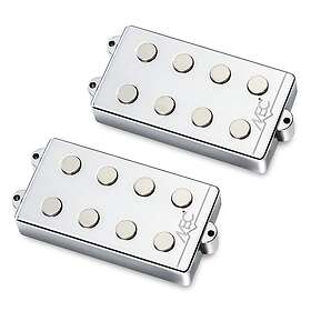MEC MM-Style Bassgitarrpickup 4-strengs Chrome