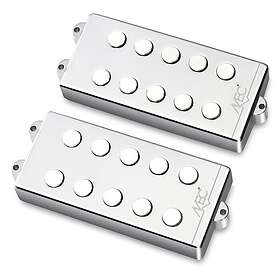 MEC MM-Style Bassgitarrpickup Sett 5-strengs Chrome