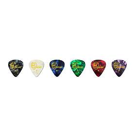 D'Andrea Designer Pearl 351 Blandede Gitarplektre 12 Pack