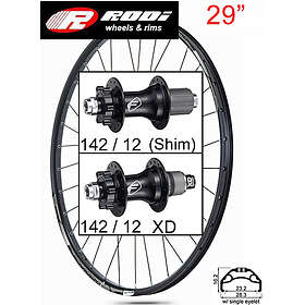 Rodi BlackRock23 29" 6-Bolt 12x142mm XD body MTB Bakcykel