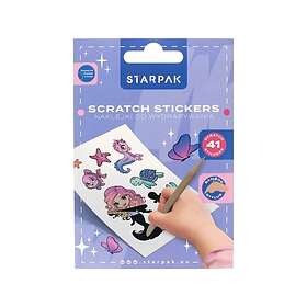 Starpak Scratch Girl Kreativt Set Stjärnor