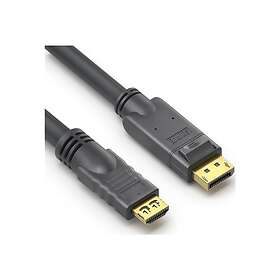 PureLink PI5110-030 Pureinstall Series Displayport til HDMI Adapter 3 M 4K60hz S