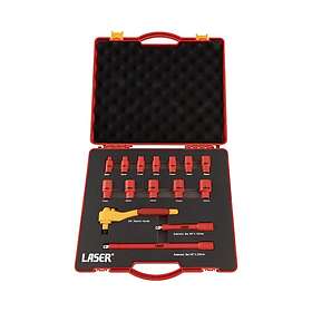 Laser VDE-isolerad 3/8" Socket Wrench Set 15pcs