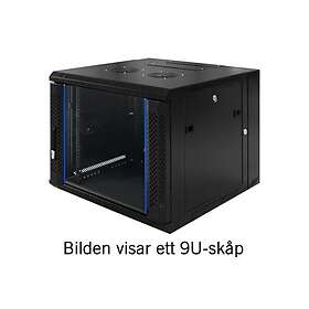 Toten Seinäkaappi 15U 600x600mm ZS66156001