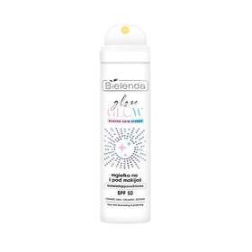 Bielenda Glaze & Glow Valaiseva Kosteuttava Kasvosuihke SPF50 75ml