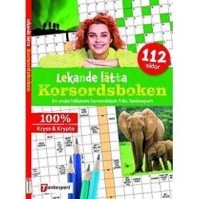 Lekande lätta korsordsboken