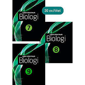 Liber Spektrum Biologi 7, 8 och 9 årskursbok Klasspaket 30 elever