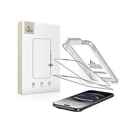 Tech-Protect Quick Set+ Tempered Glass Screen Protector for iPhone 17 Air (2-pac