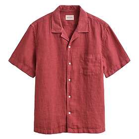 Gant Regular Garment Dyed Linen Camp Shirt