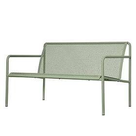 Ferm Living Dapple Lounge Sofa Tea Green perforoitu teräs