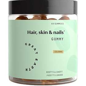 Great Earth Hår, Hud & Naglar Gummies 60