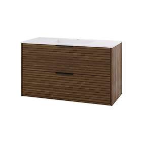 Linn Bad Silje Servantskap Mørk eik / 100cm Senter