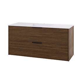 Linn Bad Silje Servantskap Mørk eik / 120cm Senter