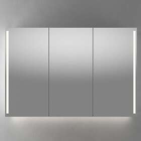 Linn Bad Vikja Speilskap Hvit / 120cm