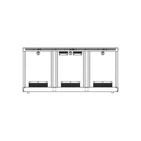 Middle Atlantic Credenza -kiinnityskomponentti AV-telineeseen C5-VENT3-OW