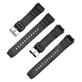 Tiera Casio Style PU Klockarmband 18mm