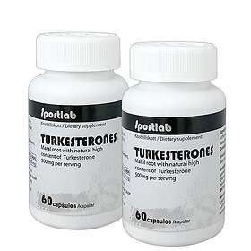 SportLabs Turkesterone Testo 250mg 2x60 kapslar
