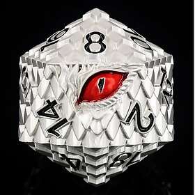 Titan D20 Silver Dragon Eye (35mm)