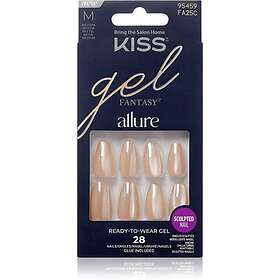 KiSS Gel Fantasy Allure MoonBeam Fausses Ongles 28pcs