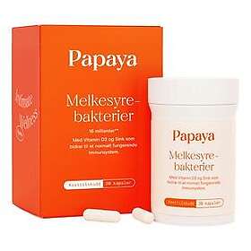 Pink Papaya Melkesyrebakterier 30 kapsler