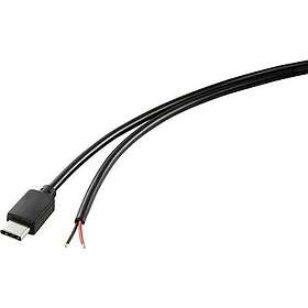 TRU COMPONENTS TC-8990604 USB-C to Open End 1.0 m