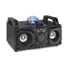 Fenton KAR100 Karaoke System (100W, Akku, USB, Bluetooth, AUX)