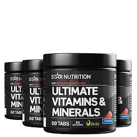 Star Nutrition Ultimate Vitamins & Minerals 240 kapslar