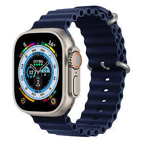 Tiera Ocean Silikonarmband för Apple Watch 42/44/45/49mm