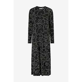 Marimekko Kolmin Piirto Unikko Lång Klänning