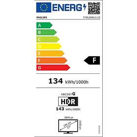 Philips 77OLED811 77" 4K OLED EX Smart TV (2026)