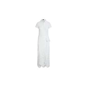 Polo Ralph Lauren Eyelet Piqué Wrap A-linja Mekko