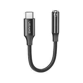 Usams SJ599YPTC01 Au16 USB-C - 3,5mm Jack Adapter