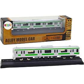 LEANToys Samlar Tågvagn 1:48 Silver