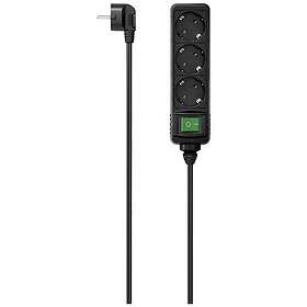 Hama Power Strip 3-outlet Grounded 00223004
