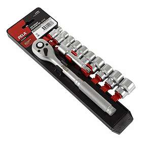 Pela 574618 Socket Wrench Set 3/8" 8-19mm 12pcs