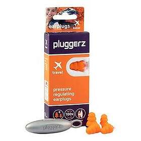 Pluggerz Travel Trykkregulerende Ørepropper for Reise 2 par
