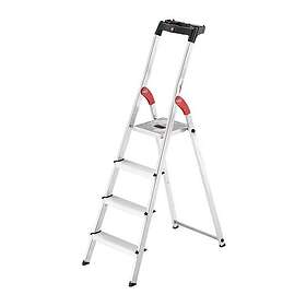 Hailo L60 4 Tread Aluminium Safety Step Ladder