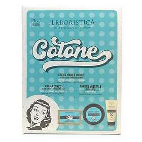 L'Erboristica Vintage Cotton Coffret cadeau pour Femme (Crème pour les mains, On