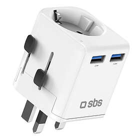 SBS 8018417517211 2Xusb-A Reseadapter