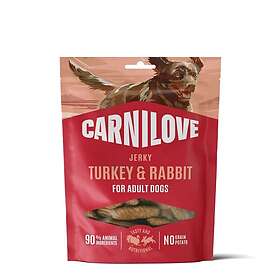 Carnilove Jerky Kypsä & Kanin Koiranherkut 100g