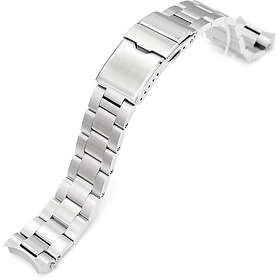 MiLTAT Super-O Boyer Rostfritt stål klockarmband för Seiko SPB185 och SPB187
