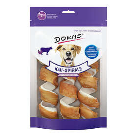 Dokas Tug Spiral Kyllingebryst Leketøy 6-Pack