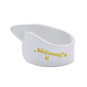 D'Addario NP7W National Medium Celluloid Hvit